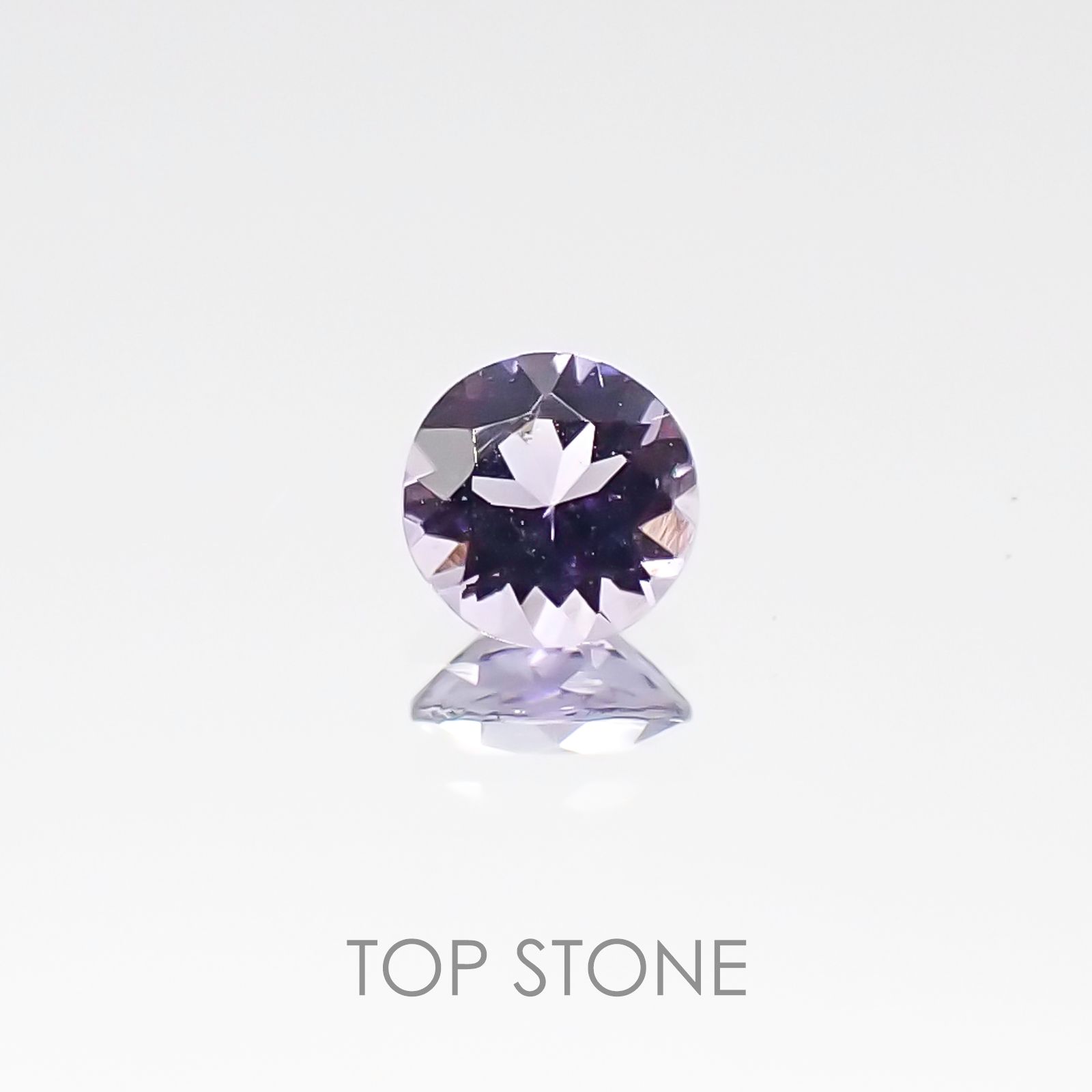 ラベンダースピネル スリランカ産 ルース 0.19ct[20106658]4×4mm前後