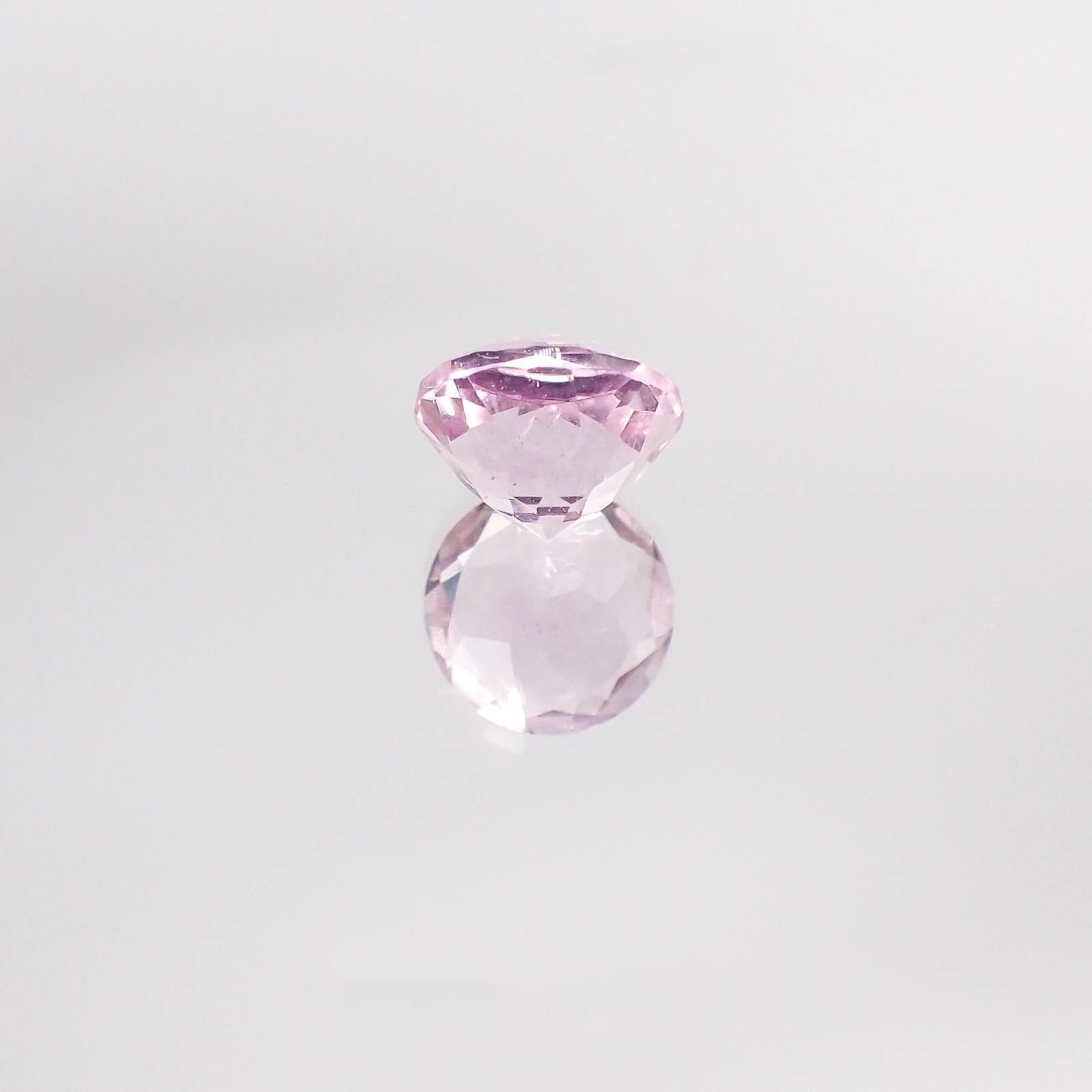 ピンクフローライト(宝石名ピンク・フルオライト)ブラジル産 3.39ct 識別済[230522247]9x8.9mm前後