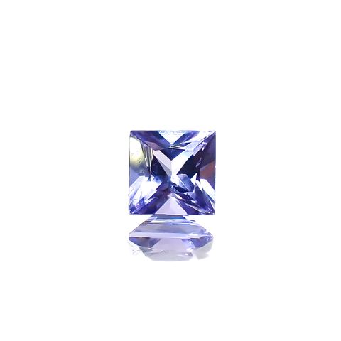 ◇プリンセスカット◇タンザナイト タンザニア産 0.29ct[240427139]3.8x3.8mm前後