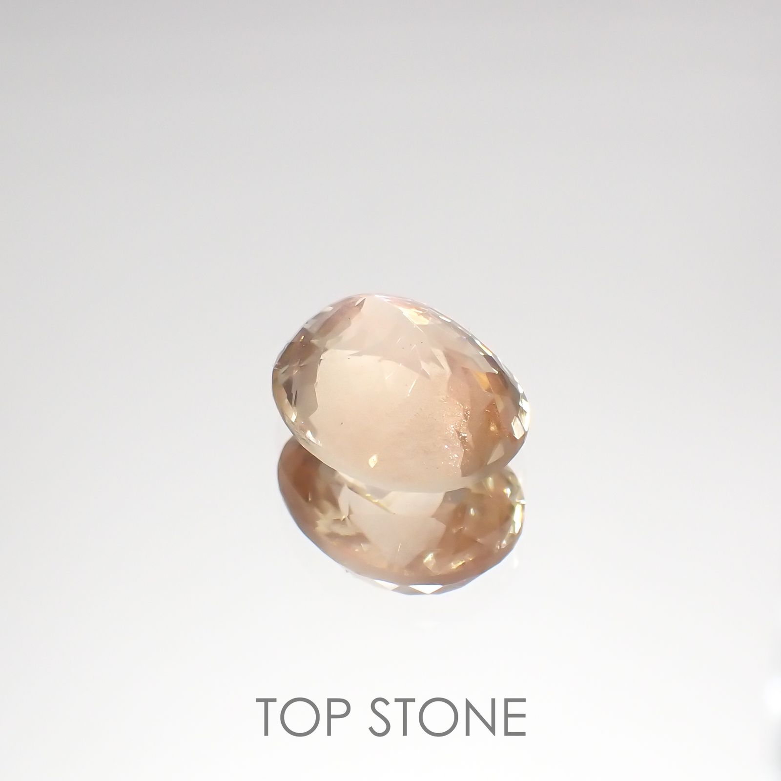 オレゴンサンストーン(宝石名ラブラドライト)アメリカ・オレゴン州産 2.71ct 識別済[220114661]10x8mm前後