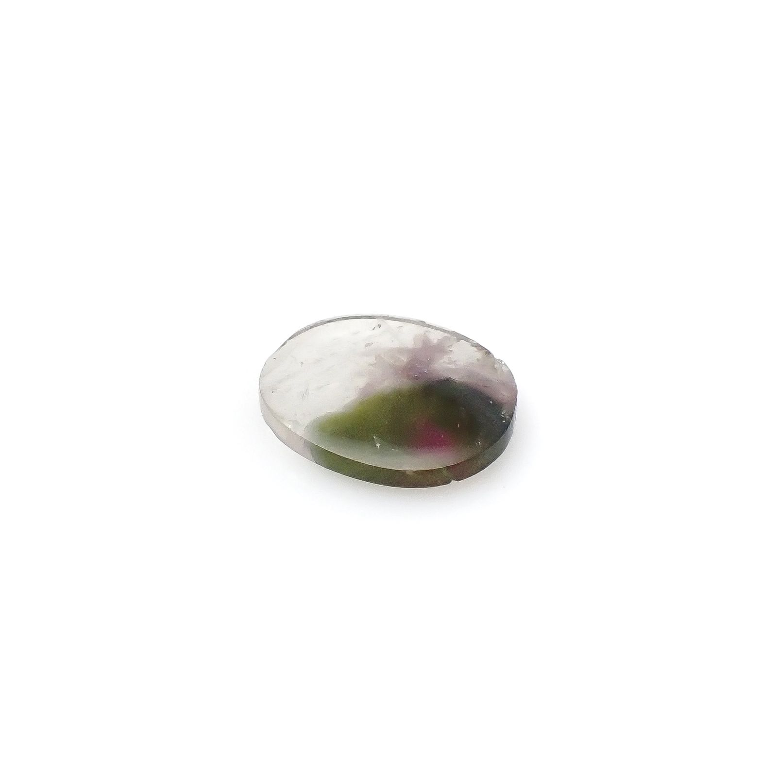 ウォーターメロントルマリンインクォーツ ブラジル産 5.80ct[240427185]16.5x14.3mm前後
