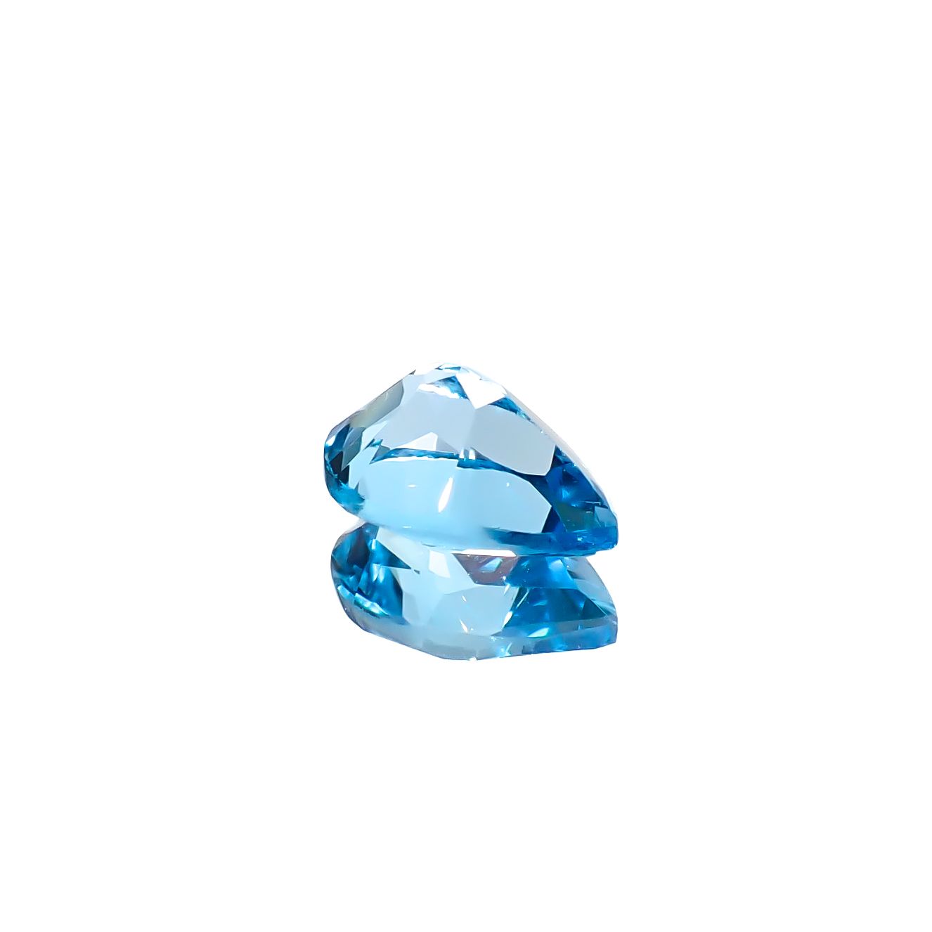 スイスブルートパーズ ブラジル産 1.76ct [241229580]9x6.2mm前後