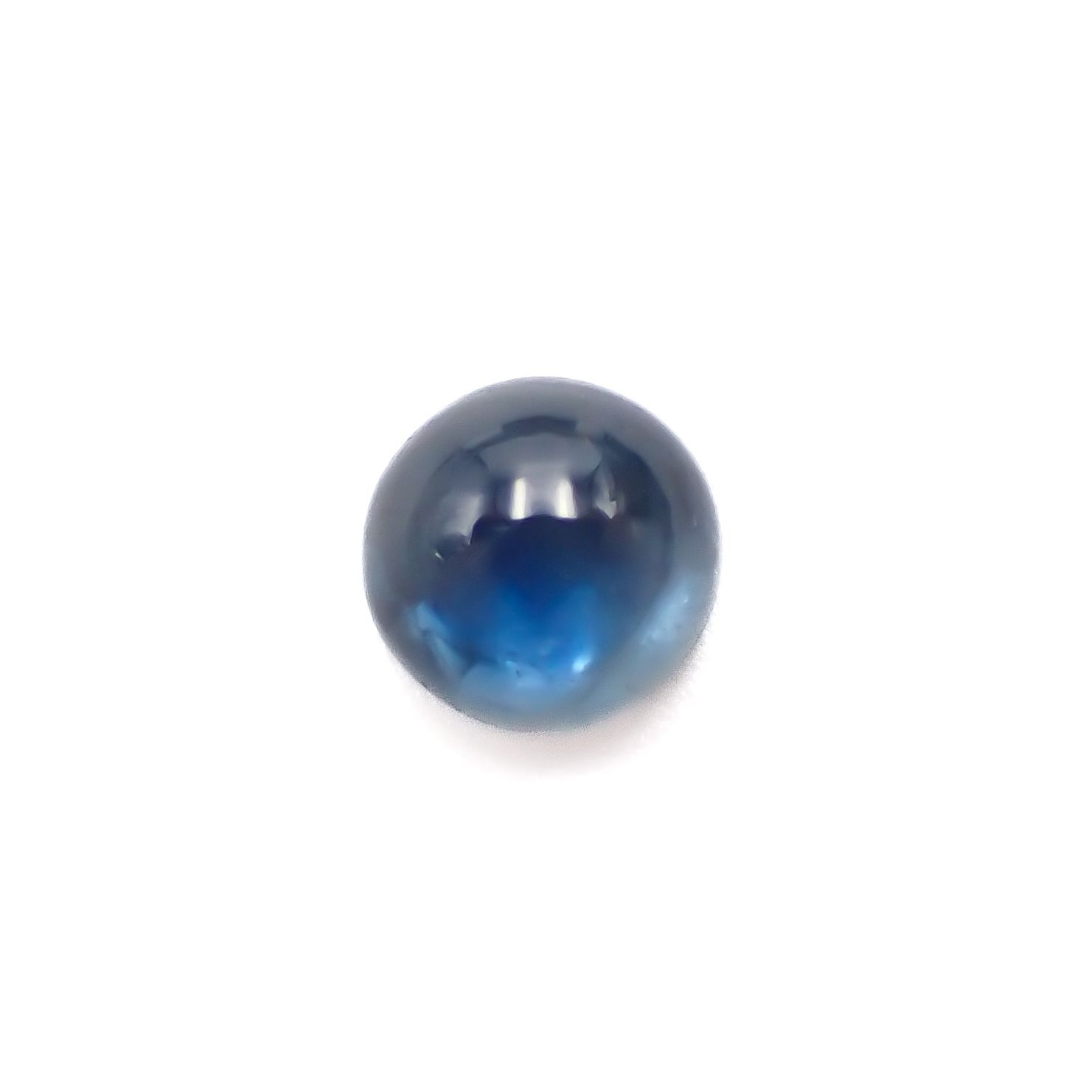 サファイア(宝石名ブルー・サファイア)スリランカ/マダガスカル産 1.76ct 識別済[220918155]6.4x6.4mm前後