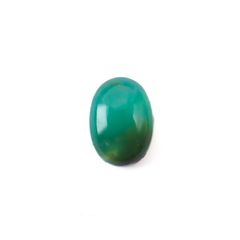 ジェムシリカ(宝石名クリソコーラ・カルセドニー)ペルー産 12.22ct 識別済[220716982]17.7x12.9mm前後