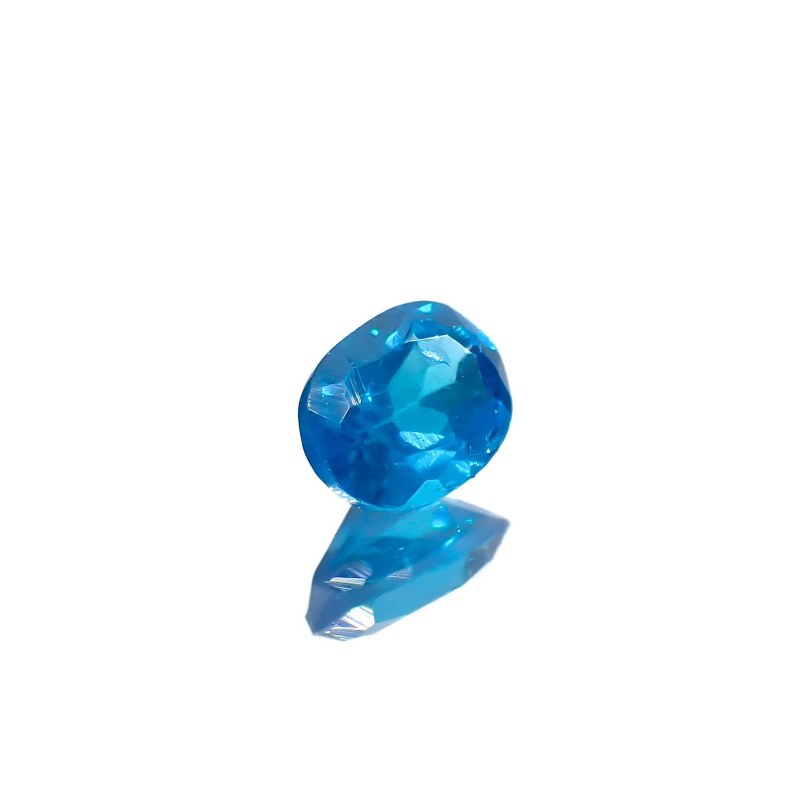 ネオンブルーアパタイト マダガスカル産 0.20ct[240628104]4x2.9mm前後