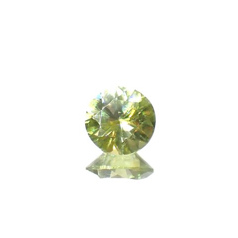 スフェーン(宝石名スフェーン)マダガスカル産 0.781ct ソ付(彩珠)[220817249]6x5.9mm前後