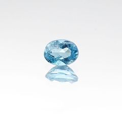 パライバトルマリン(宝石名トルマリン/別名パライバ・トルマリン)ブラジル・パライバ州バターリャ鉱山産 0.093ct 識別済[220817270]3.1x2.3mm前後