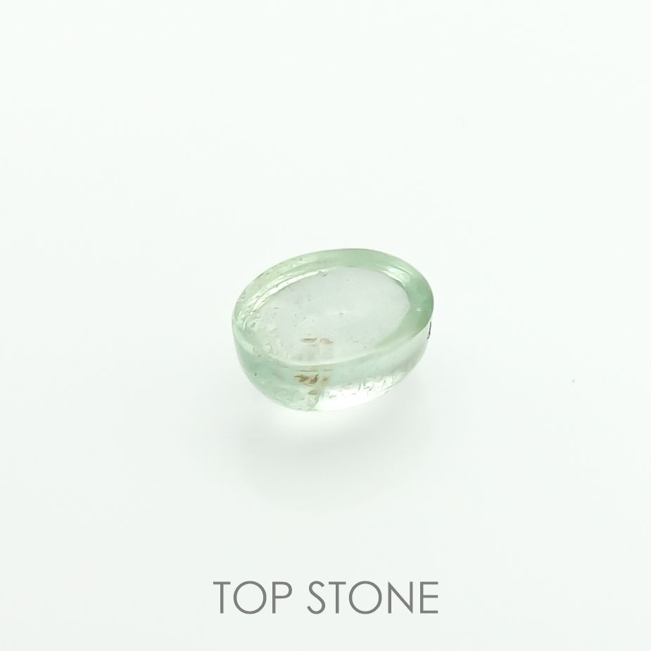 バナジウムコーネルピン(宝石名コーネルピン)タンザニア・タンガ州産 0.58ct 識別済[220115563]5x4mm前後