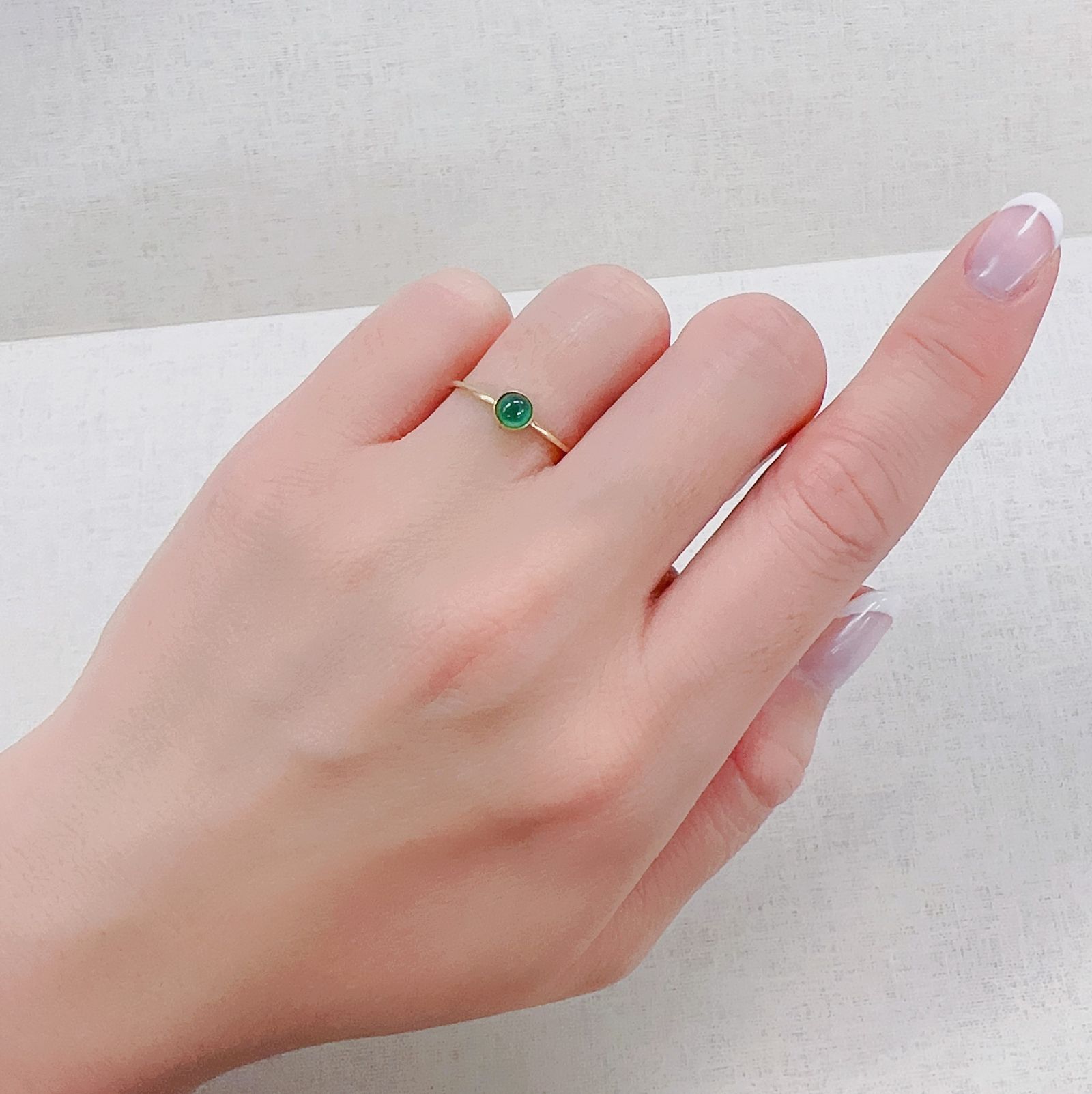エメラルド コロンビア産 0.27ct[230421696]3.8x3.8mm前後