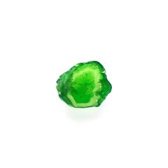 デマントイドガーネット 原石スライス(宝石名デマントイド・ガーネット) 0.26ct 識別済[210912778]5×4.1mm前後