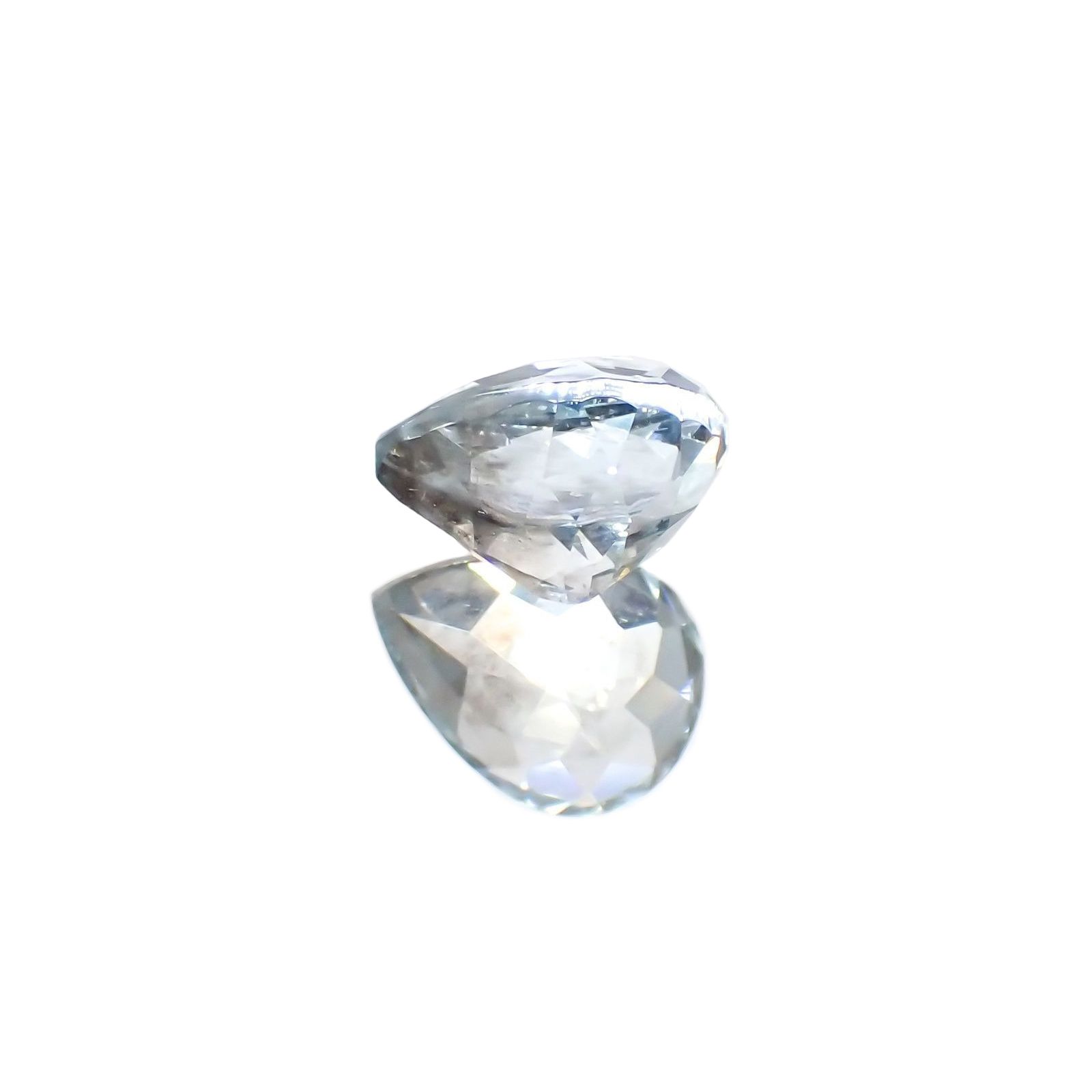 アベンチュリンアクアマリン ナイジェリア産 1.34ct [250114462]8.1x6mm前後