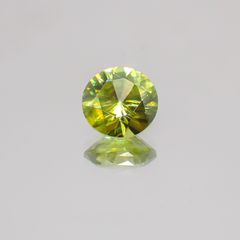 スフェーン(宝石名スフェーン)マダガスカル産 1.116ct ソ付(彩珠)[231224435]6.6x6.7mm前後