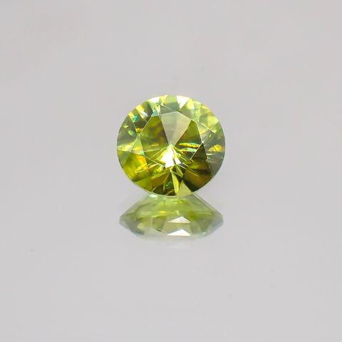 スフェーン(宝石名スフェーン)マダガスカル産 1.116ct ソ付(彩珠)[231224435]6.6x6.7mm前後