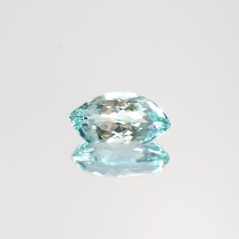 ◇カスタムカット◇アンブリゴナイト/モンテブラサイト(宝石名モンテブラサイト)マダガスカル産 12.850ct ソ付(宝貴協)[230522283]20x11.79mm前後