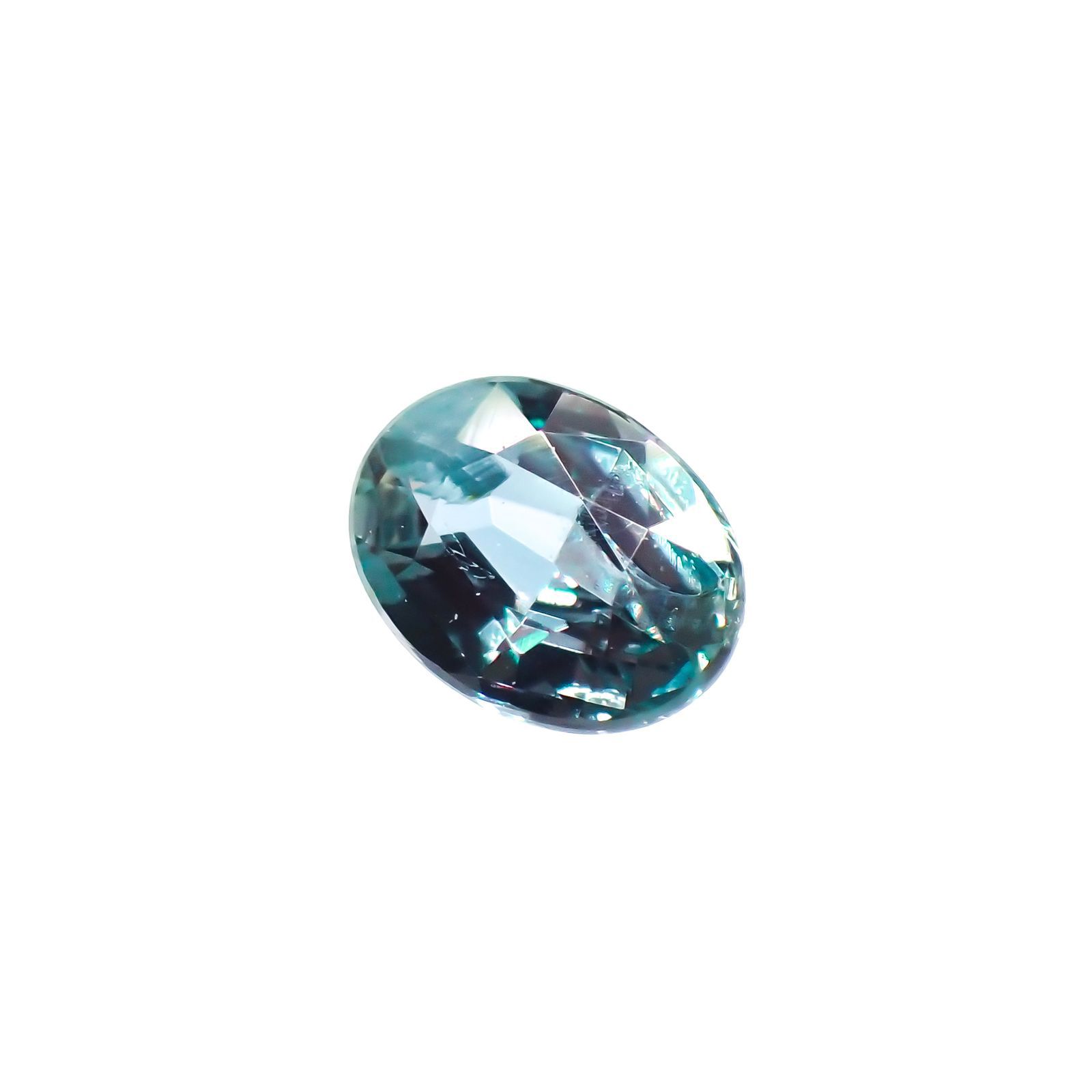 アレキサンドライト(宝石名アレキサンドライト)ブラジル産/EmeraldMains社製 0.127ct ソ付(彩珠)[220113814]3.6x2.6mm前後