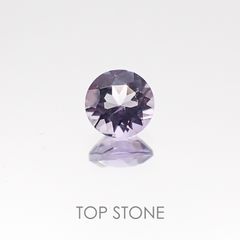 マリアライト(宝石名パープル・スキャポライト) スリランカ産 0.24ct 識別済[20117687]4.1×4mm前後