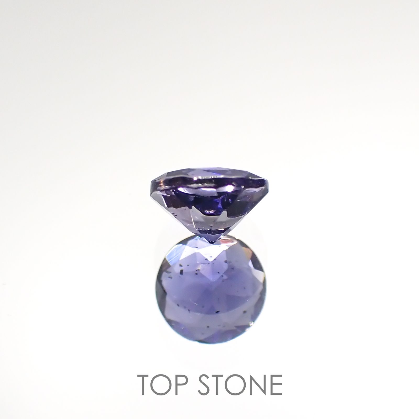 アイオライトサンストーン ブラジル・インド産 ルース 0.4ct[201812395]4.8×4.8mm前後