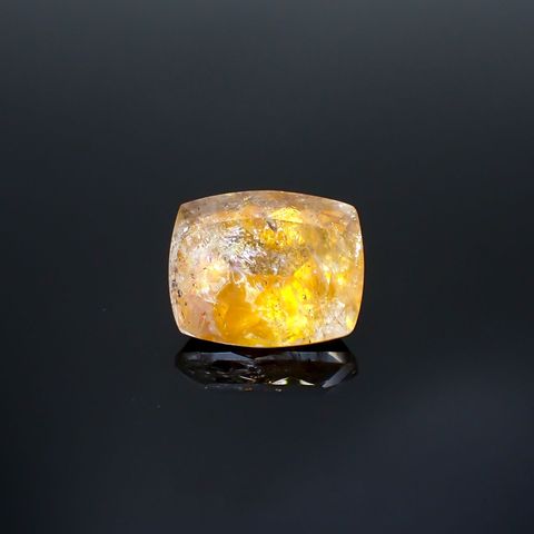 オーロラクォーツ ブラジル・ミナスジェライス産 13.95ct[220114357]17x13.8mm前後