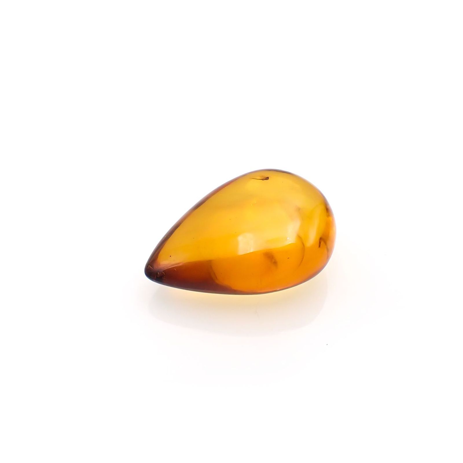 虫入り琥珀 コロンビア産 11.39ct [221018557]25.1x17.7mm前後