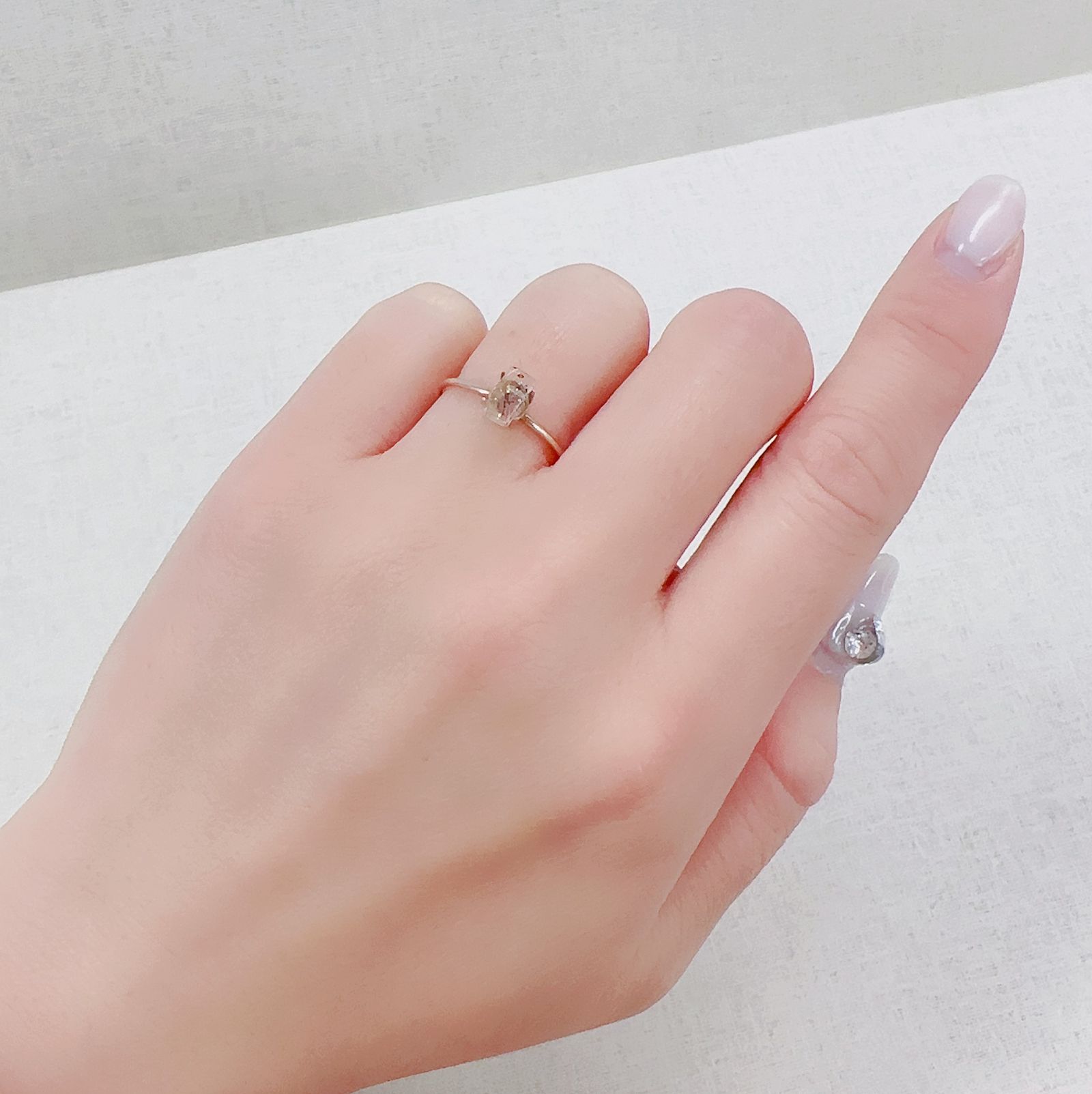 レインボーラティスサンストーン オーストラリア産 0.36ct[230321092]6.8x3.5mm前後