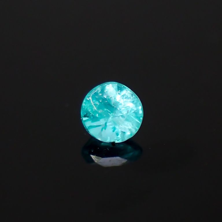 パライバトルマリン ブラジル産 0.025ct[220616509]1.8x1.8mm前後