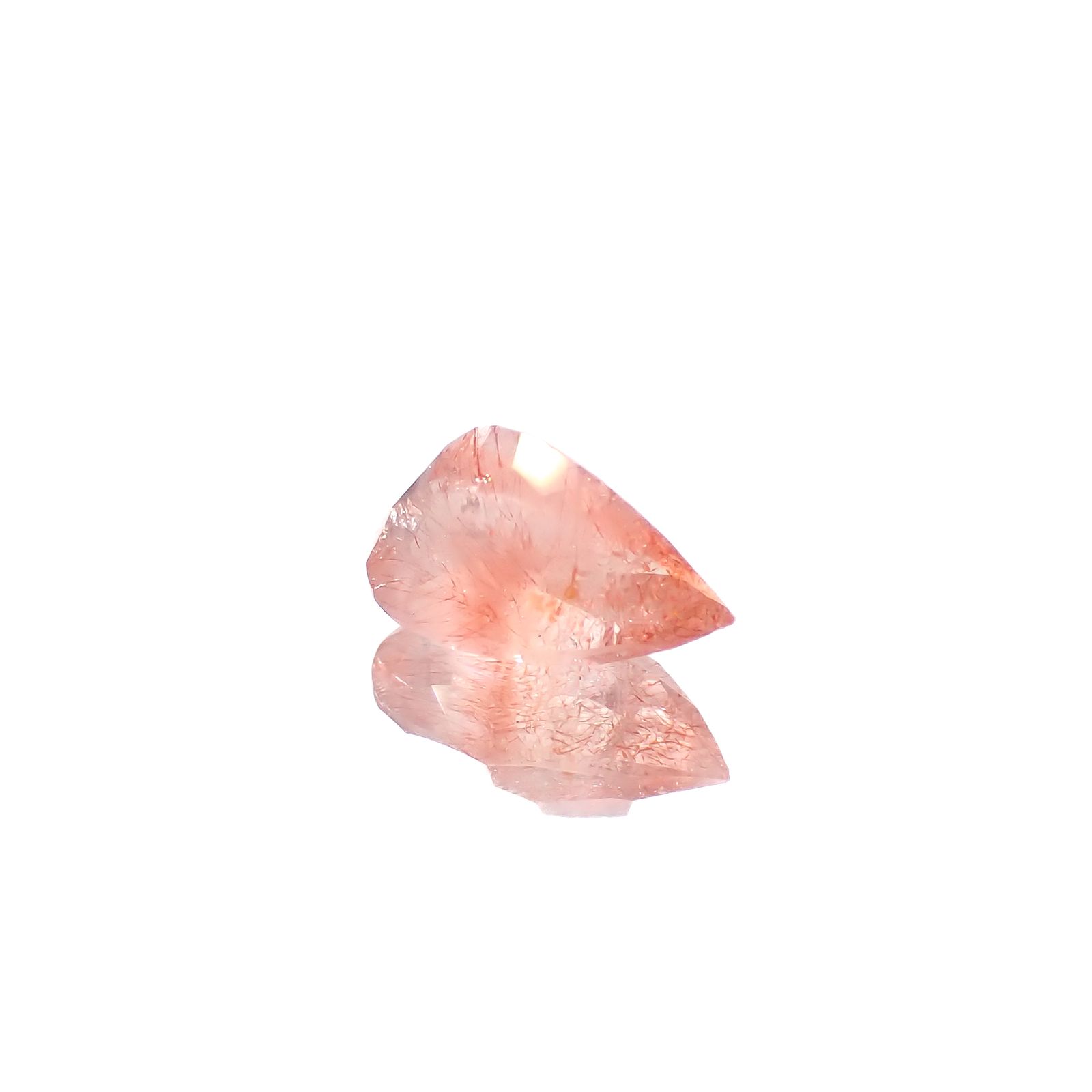 ストロベリークォーツ カザフスタン産 0.95ct[240628294]8.4x5mm前後