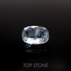 ニードルイントパーズ(チューブイントパーズ) ブラジル産 9.10ct[221018517]14x11mm前後