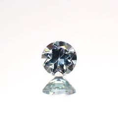 モンタナサファイア(宝石名サファイア)アメリカ・モンタナ州産 0.31ct 識別済[220114639]3.9x3.9mm前後