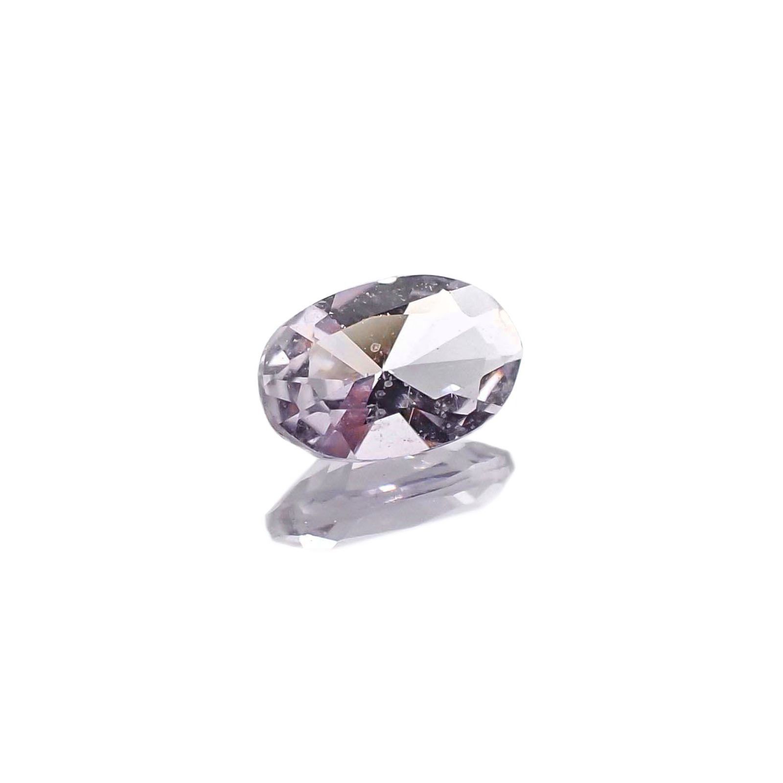 マリアライト(宝石名パープル・スキャポライト)タンザニア産 識別済 0.46ct / 6.7x4.3mm前後 [251022927]