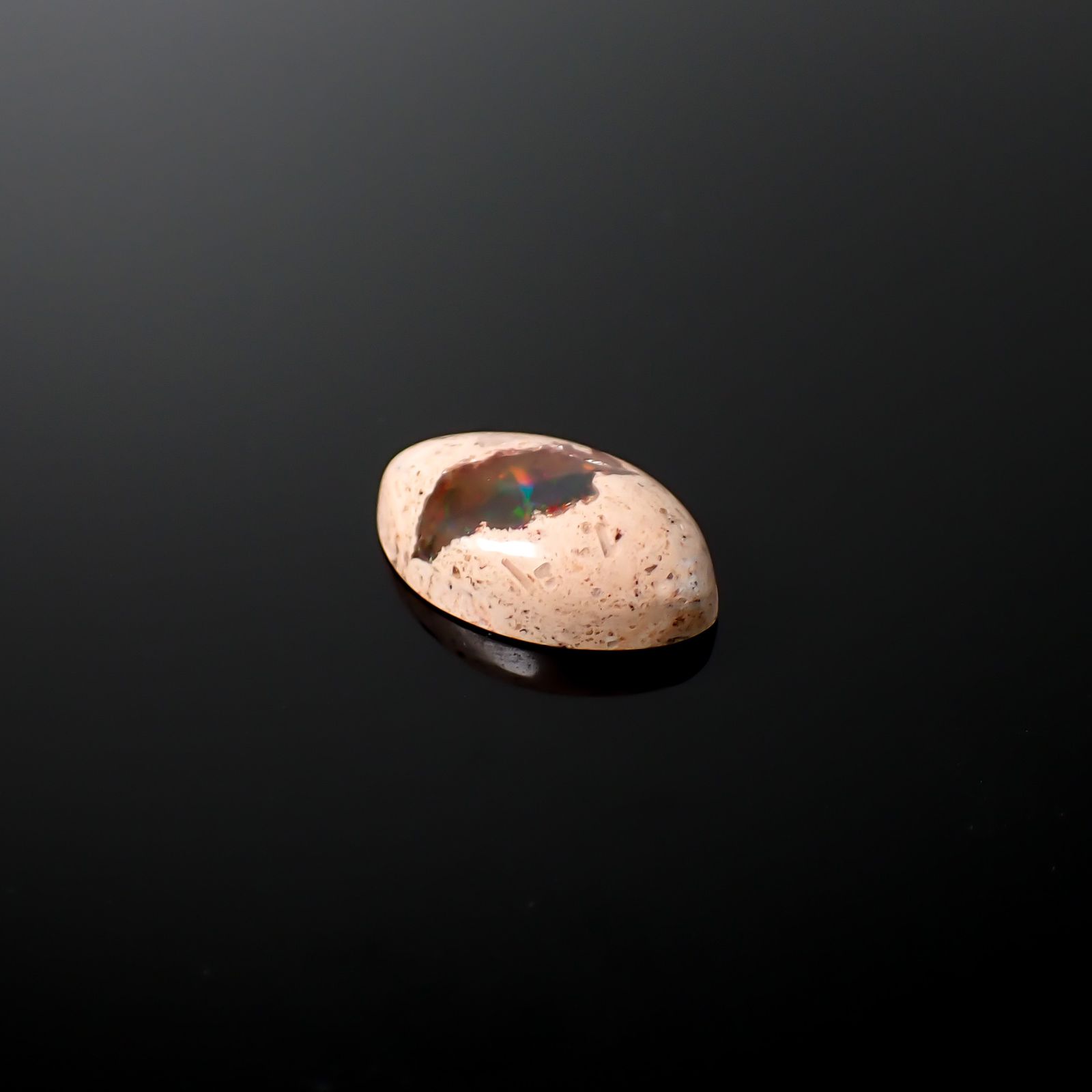 カンテラオパール メキシコ産 6.66ct / 18.4x11.4mm前後 [260933080]