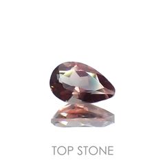 バイカラーアンデシン(宝石名アンデシン)チベット産 0.37ct 識別済[230320829]6.2x4mm前後