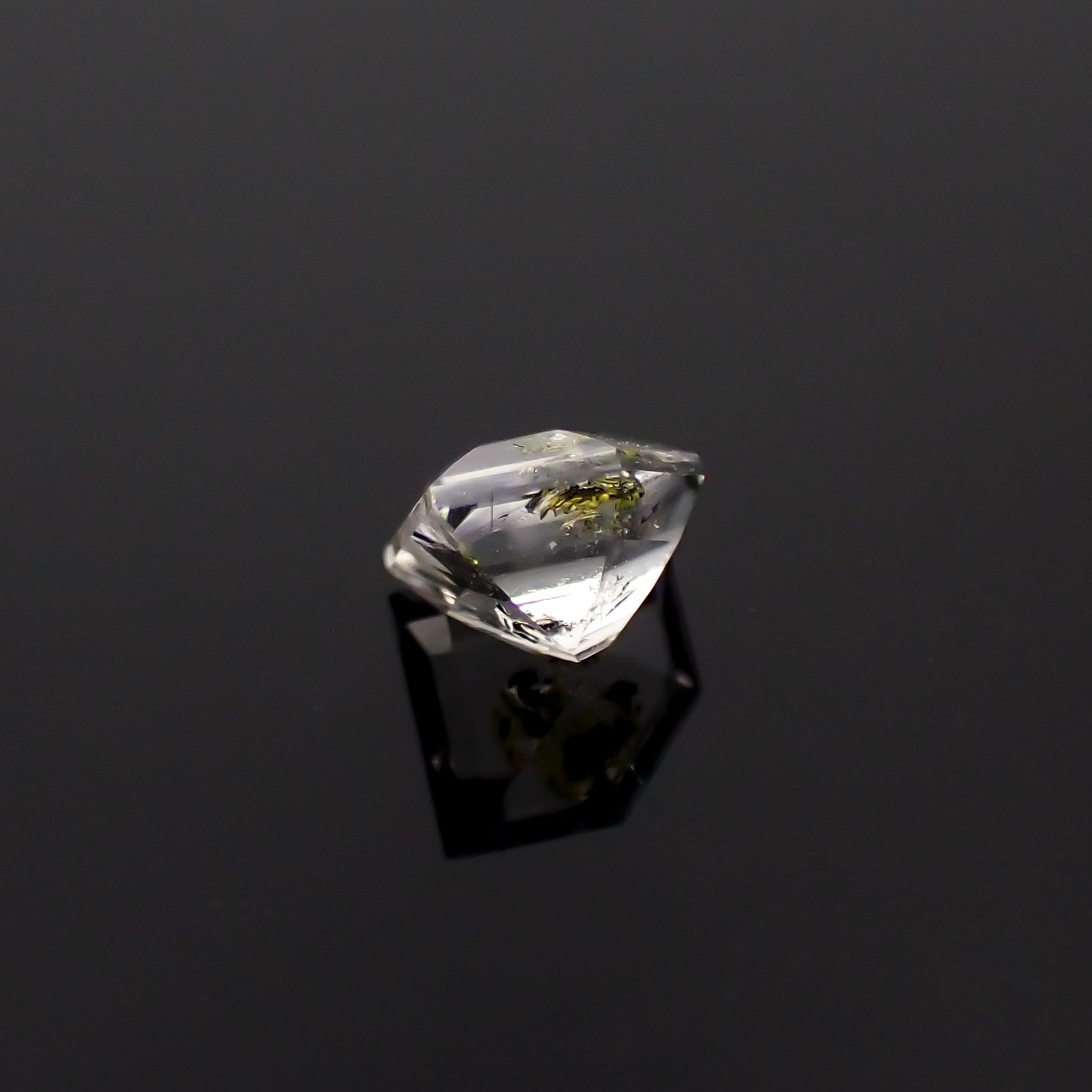 ◇カスタムペンタゴンカット◇オイルインクォーツ パキスタン産 0.43ct [231224727]5.1x6.4mm前後