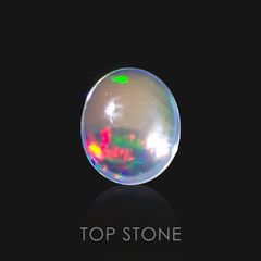 ウォーターオパール(宝石名ウォーター・オパール) メキシコ産 0.26ct 識別済[20128022]4.5×3.7mm前後