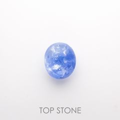 デュモルチェライトインクォーツ ブラジル産 5.55ct[210812216]11.7×9.9mm前後
