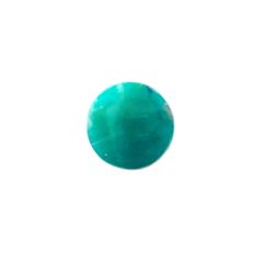 マトリックスアマゾナイト(アマゾナイトインクォーツ/フェルドスパー) ブラジル産 2.96ct[231023999]11.1x11.1mm前後