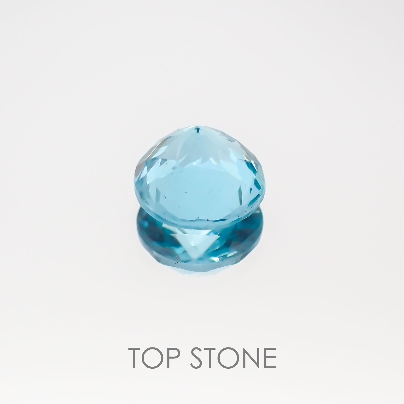 アパタイト(宝石名アパタイト) ブラジル産 0.91ct 識別済[20127946]6×6mm前後