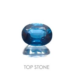 オーシャンブルーカイヤナイト(宝石名カイヤナイト) ネパール産 2.71ct 識別済[210410524]9×6.8mm前後