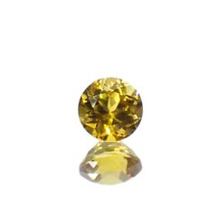 カナリートルマリン ザンビア・カナリー鉱山産 0.30ct[240527555]4x4mm前後
