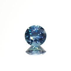 モンタナサファイア(宝石名サファイア)アメリカ・モンタナ州産 0.59ct 識別済[220616652]5.1x5.1mm前後