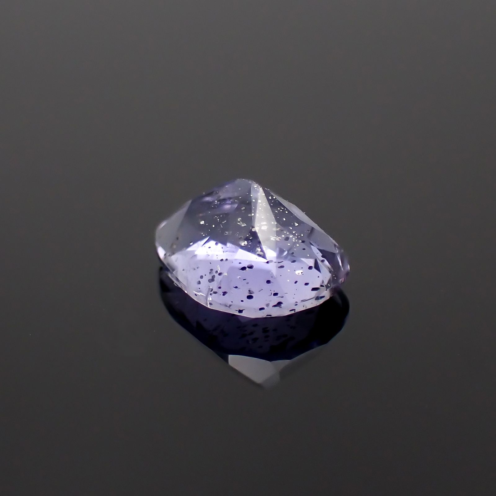 アイオライトサンストーン インド/ブラジル産 0.90ct[230923335]7.8x5.9mm前後