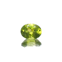 ブラックリリーパッドペリドット アメリカ・アリゾナ州産 1.60ct[240627939]8x6.1mm前後