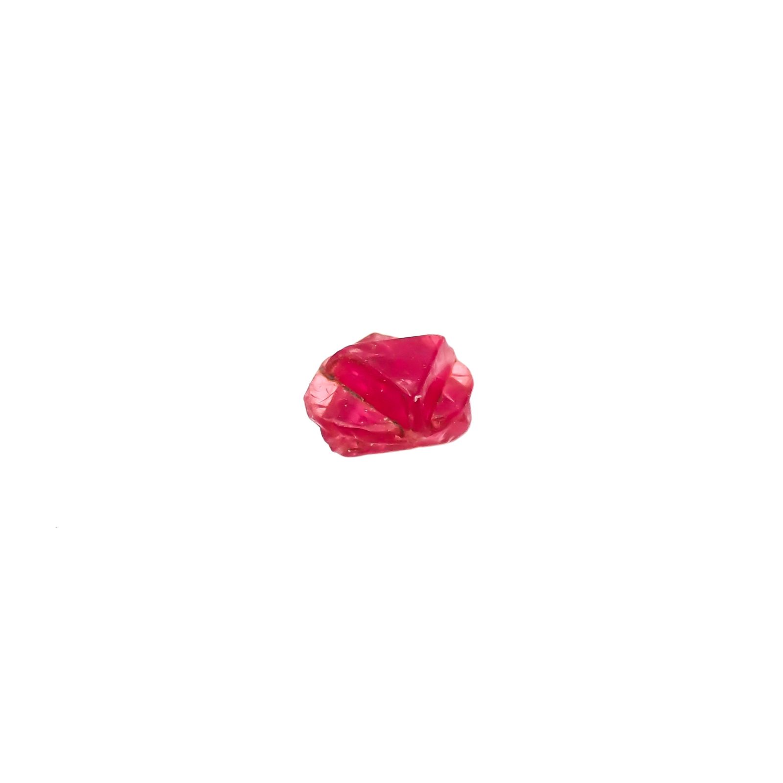 ツインクリスタルスピネル(スピネル式双晶) 原石 ビルマ産 0.12ct[240628432]3.2x2.9mm前後