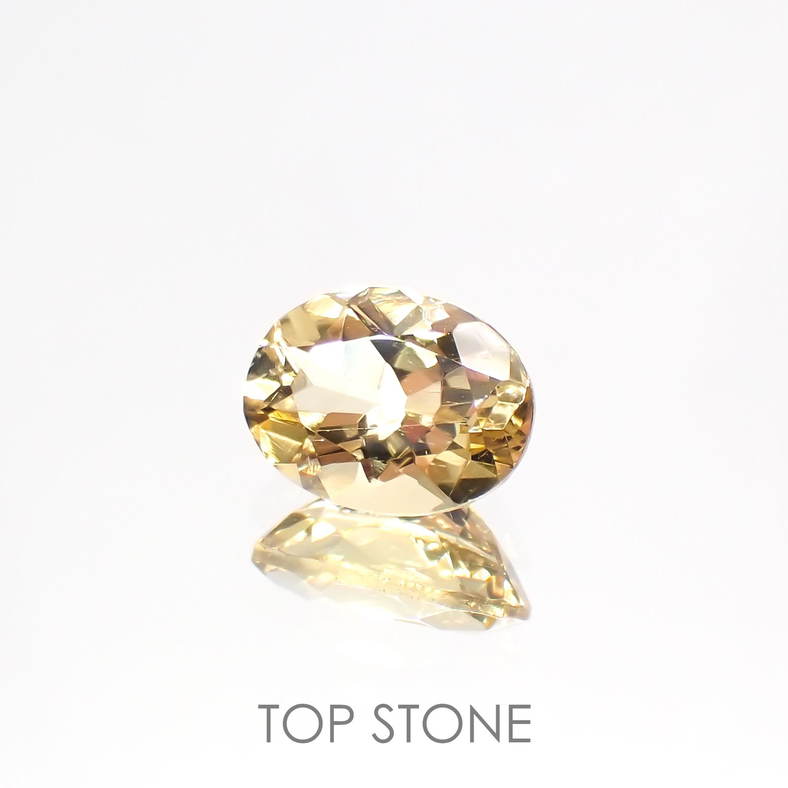 イエローベリル(宝石名イエロー・ベリル)ブラジル産 1.15ct 識別済[211113654]8x6.1mm前後