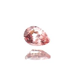 パパラチャサファイア(宝石名サファイア/別名パパラチャ・サファイア)スリランカ産 0.062ct ソ付(日独)[221219639]2.9x2.09mm前後