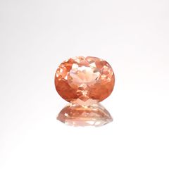 オレゴンサンストーン(宝石名ラブラドライト)アメリカ・オレゴン州産 1.86ct 識別済[231124123]8.9x7.3mm前後