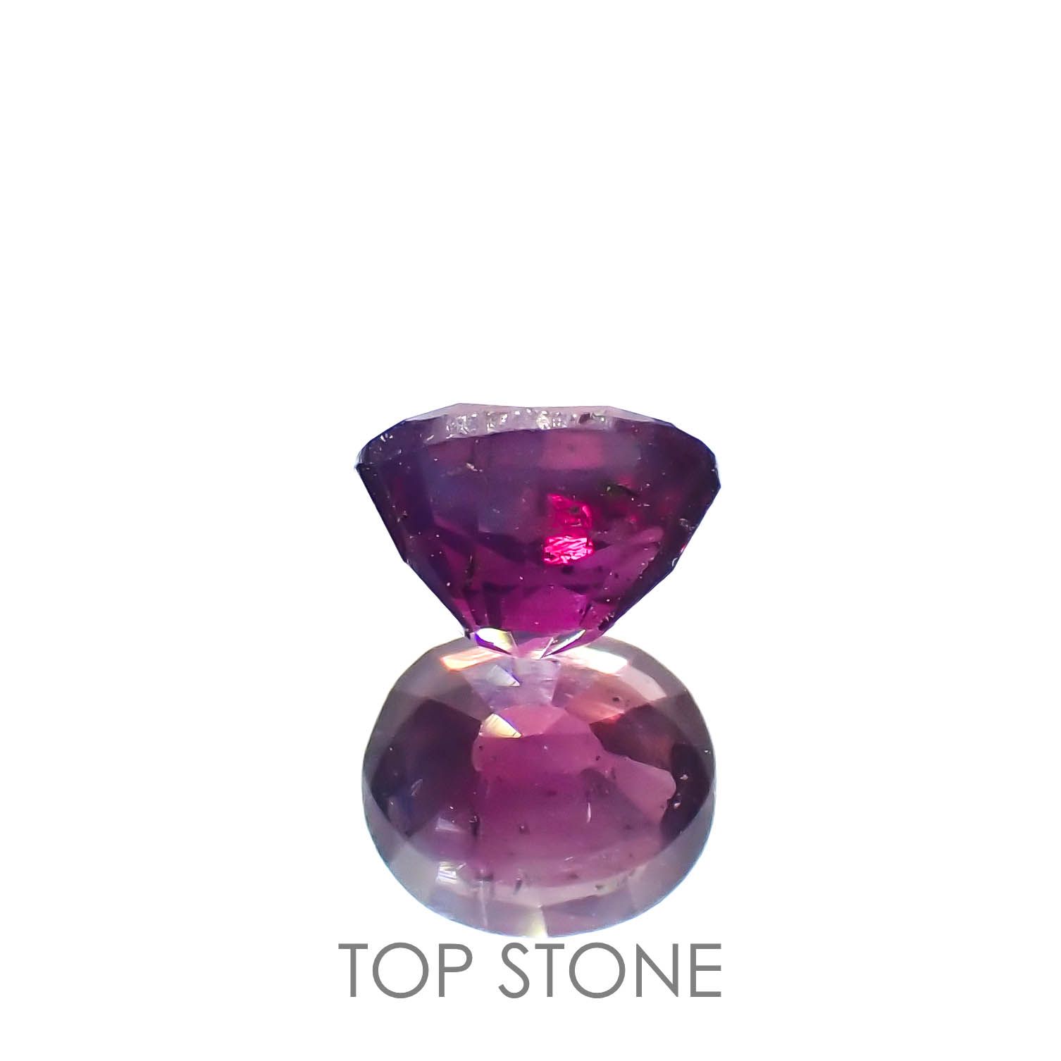 パープルサファイア パキスタン・カシミール産 0.90ct[230119865]5.6x4.9mm前後