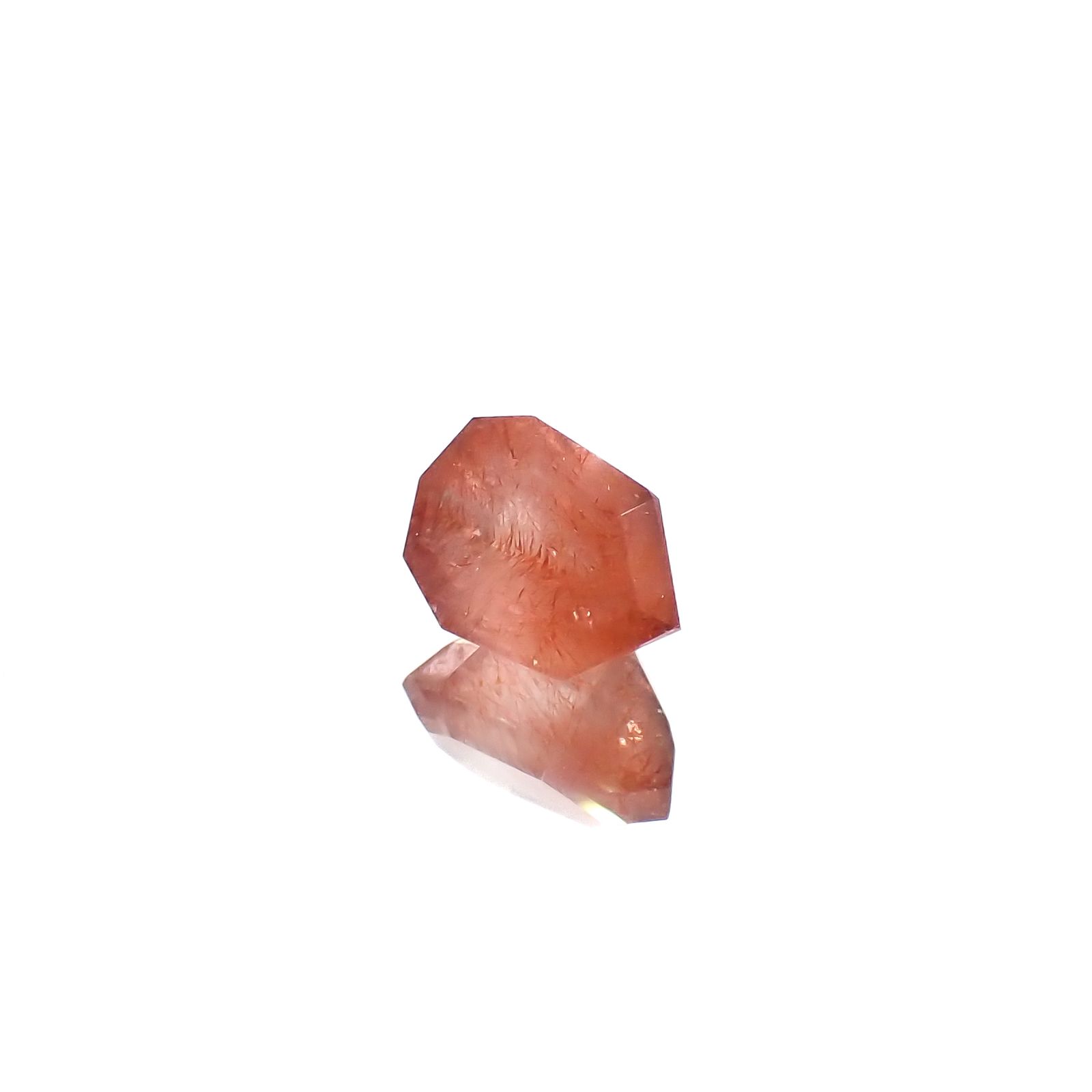 ◇カスタムカット◇ストロベリークォーツ カザフスタン産 1.43ct[240125491]8.6x6mm前後