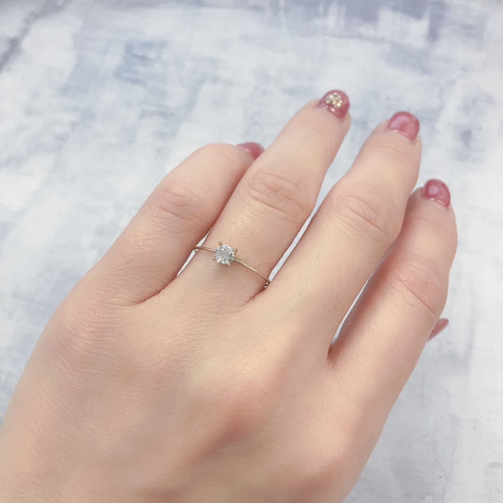ダイヤモンド SI-1/F(宝石名ダイアモンド) 0.232ct ソ付(CGL)[220114692]3.8x3.8mm前後