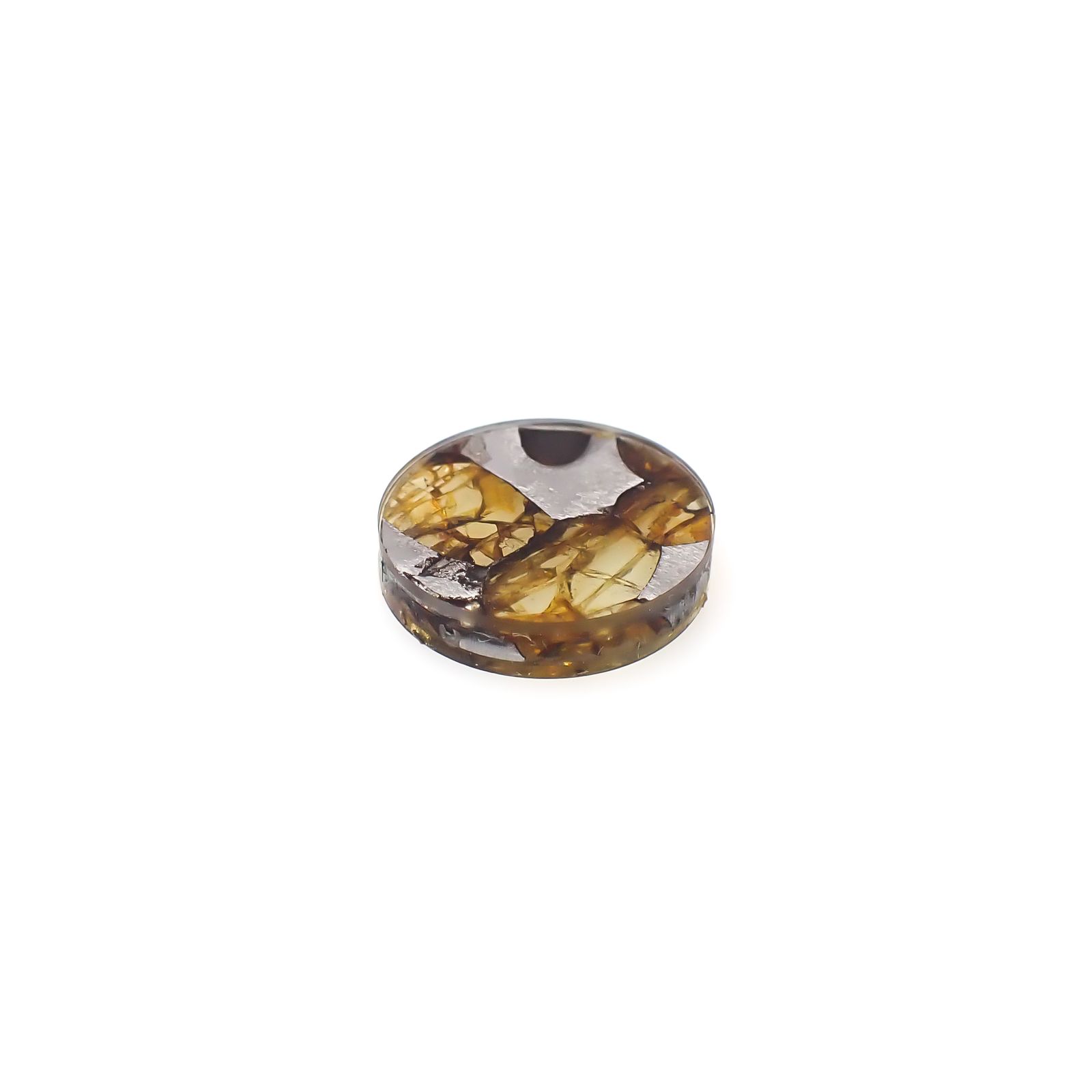 パラサイト隕石Sericho トリプレット 発見地:ケニア 4.01ct[240527655]11.9x11.9mm前後