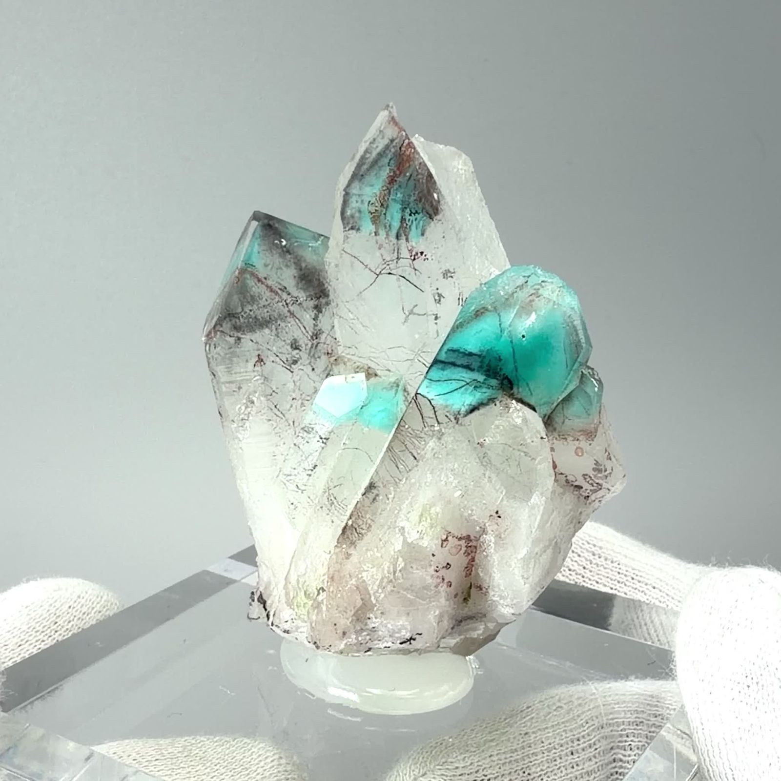 アホイトインクォーツ原石 南アフリカ・メッシーナ鉱山産 378.48ct